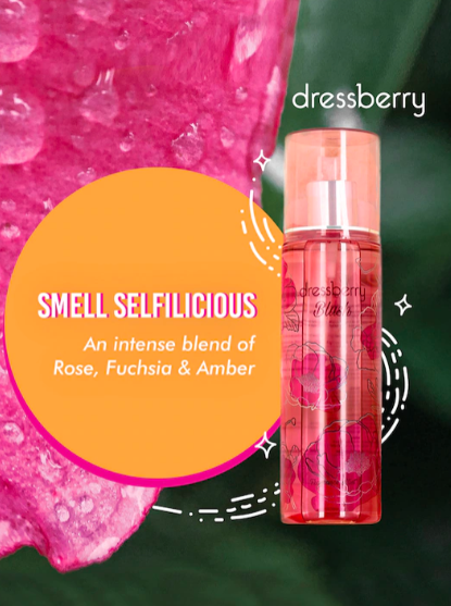 DressBerry Women Blush Fragrance Mist 190 ml